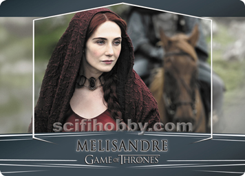 Melisandre GOLD Metal Parallel Character card