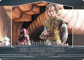 Ser Loras Tyrell Metal Character card