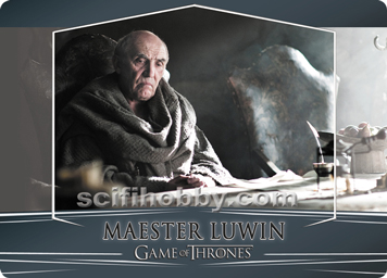 Maester Luwin Metal Character card