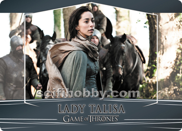 Lady Talisa GOLD Metal Parallel Character card