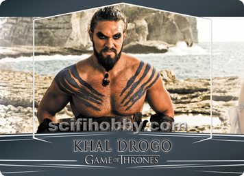 Khal Drogo Metal Character card