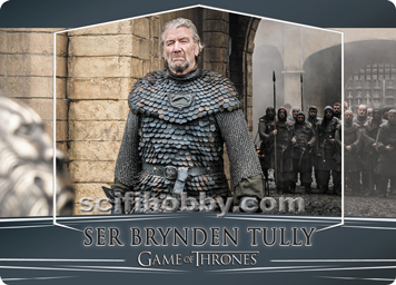 Ser Brynden Tully Metal Character card