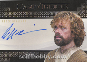 Peter Dinklage as Tyrion Lannister Valyrian Autograph card