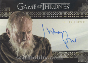 Julian Glover as Grand Maester Pycelle Valyrian Autograph card