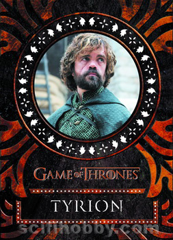 Tyrion Lannister Laser Cut card
