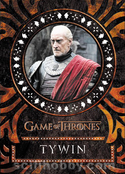 Tywin Lannister Laser Cut card