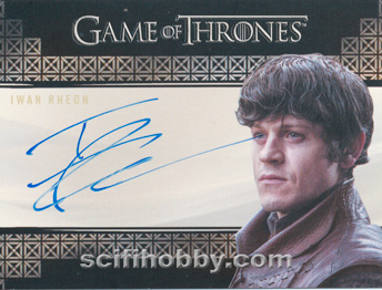 Iwan Rheon as Ramsay Bolton Valyrian Autograph card