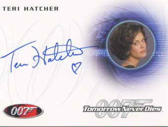 Teri Hatcher Autograph card