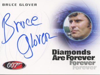 Bruce Glover Autograph card