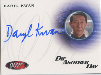 Daryl Kwan Autograph card