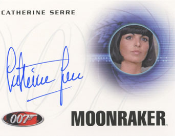 Catherine Serre Autograph card