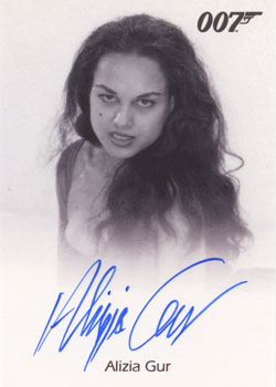 Alizia Gur Autograph card