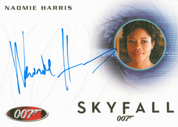 Naomie Harris Autograph card