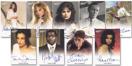 Sample Autograph Cards