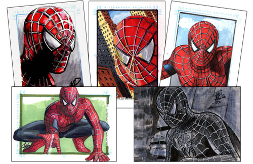Spider-Man 3 Sketch Samples