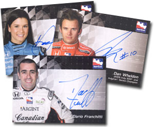 Sample Autograph Cards