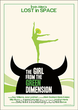 The Girl From the Green Dimension Base card