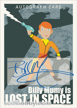 Bill Mumy Character Art Autograph Card
