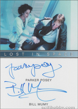 Parker Posey and Billy Mumy Autograph card