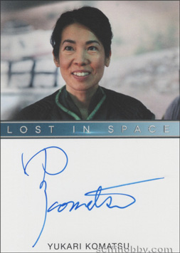 Yukari Komatsu as Naoko Watanabe Autograph card