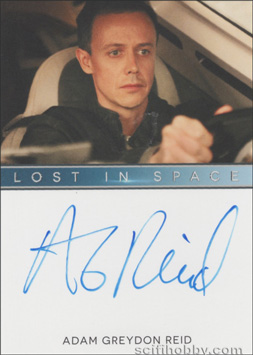 Adam Greydon Reid as Peter Beckert Autograph card