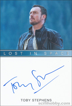 Toby Stephens as John Robinson Autograph card