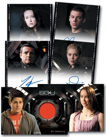 Sample autograph card images