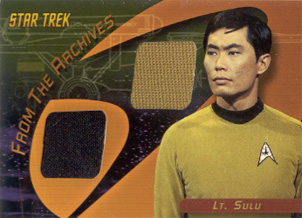 Lt. Sulu Costume card
