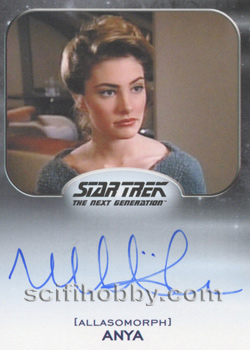 Madchen Amick as Teenage Anya Aliens Expansion Autograph card