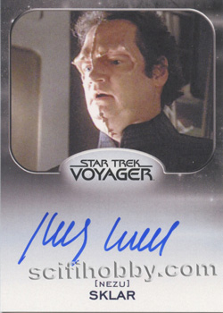 Kelly Connell as Sklar Aliens Expansion Autograph card
