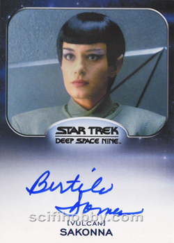 Bertila Damas as Sakonna Aliens Expansion Autograph card