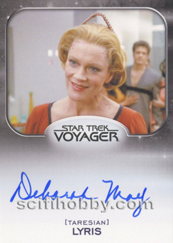 Deborah May as Lyris Aliens Expansion Autograph card