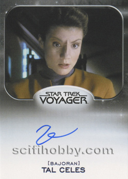 Zoe McLellan as Tal Celes Aliens Expansion Autograph card