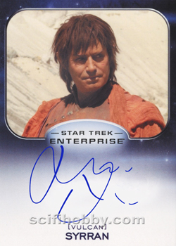 Michael Nouri as Syrran Aliens Expansion Autograph card