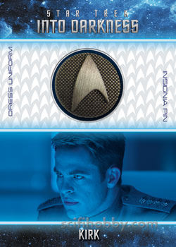 Captain Kirk Star Trek Into Darkness Uniform Badge card