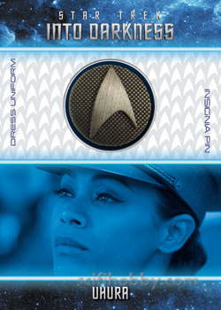 Uhura Star Trek Into Darkness Uniform Badge card