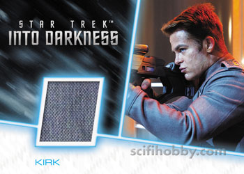 Kirk Star Trek Into Darkness Uniform Relic card