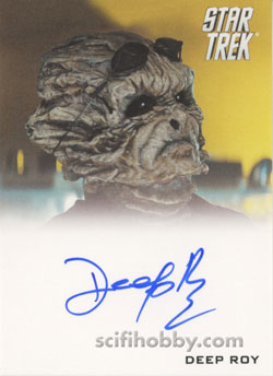 Deep Roy as Keenser Star Trek Movie Autograph card