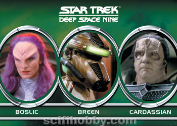 Boslic/Breen/Cardassian/Changeling/Dosi/El-Aurian Aliens of Star Trek Deep Space Nine