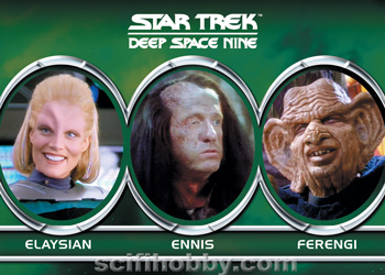 Elaysian/Ennis/Ferengi/Finnean/Flaxian/Halanan Aliens of Star Trek Deep Space Nine
