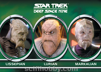 Lissepians/Lurian/Markalian/Miradorn/Nausicaan/Nol-Ennis Aliens of Star Trek Deep Space Nine