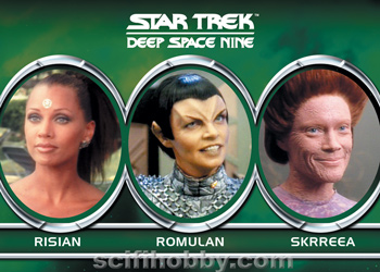 Risian/Romulan/Skrreea/Teplan/T'Lani/Tosk Aliens of Star Trek Deep Space Nine