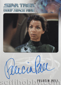 Felecia Bell as Mirror Jennifer Sisko Autograph card