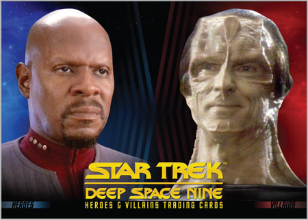 Captain Sisko/Gul Dukat Promo card
