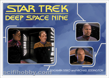 Benjamin Sisko/Michael Eddington Deep Space Nine Relationships