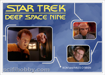 Rom/Miles O'Brien Deep Space Nine Relationships