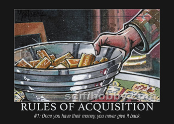 Rule #1 Rules of Acquisition