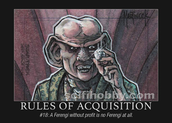 Rule #18 Rules of Acquisition