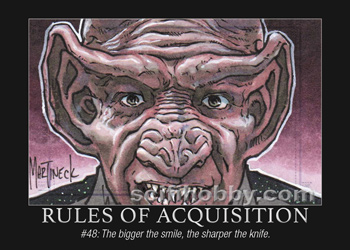 Rule #48 Rules of Acquisition
