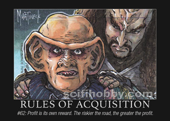 Rule #62 Rules of Acquisition